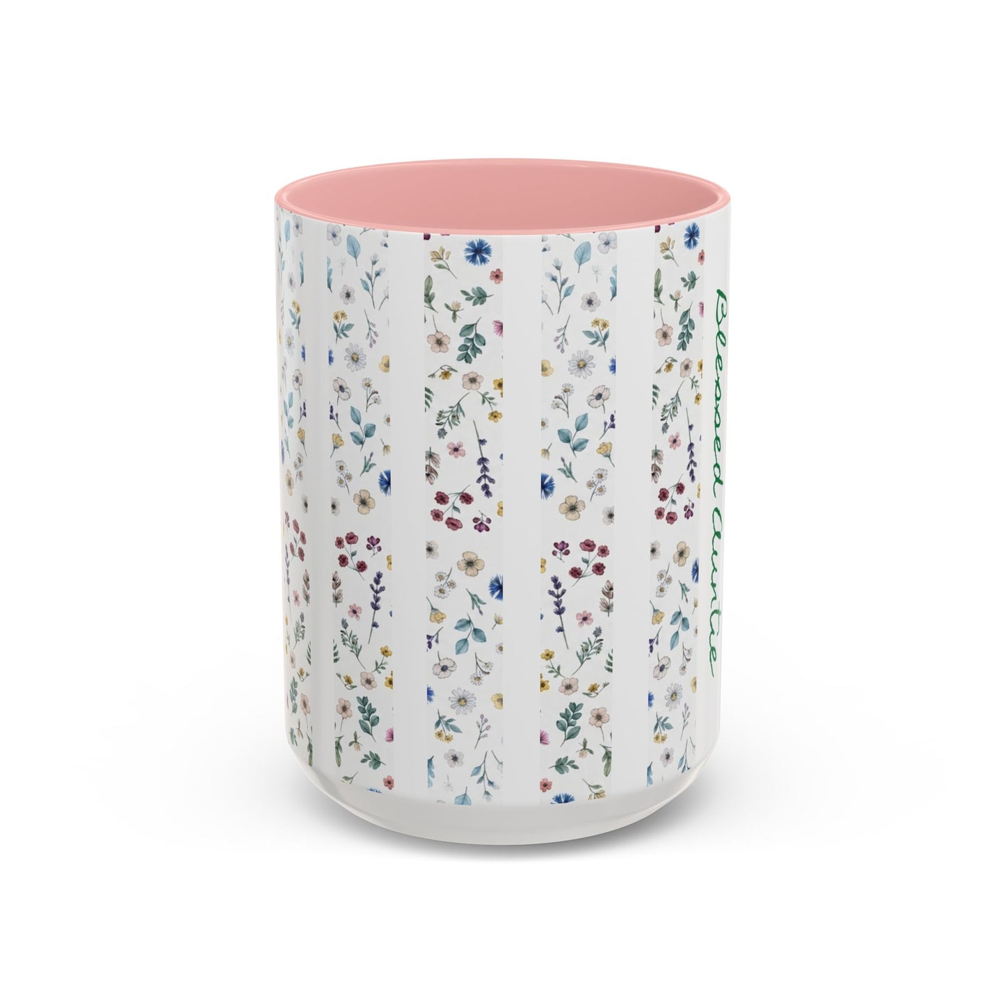 Blessed Auntie Accent Coffee Mug (11, 15oz)