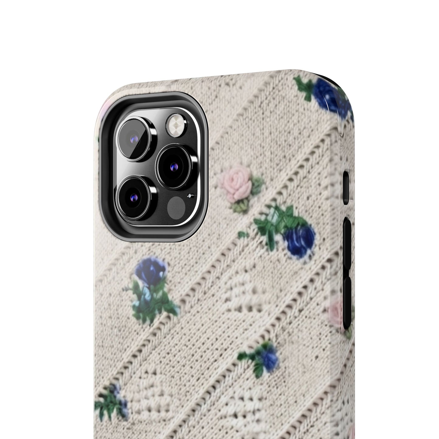 Tough Phone Cases, Fabric Like, Grandmillenial, Floral