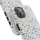 White Floral, Tough Phone Cases, Floral, Fall