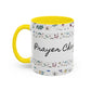 Prayer Changes Everything Accent Coffee Mug (11, 15oz)