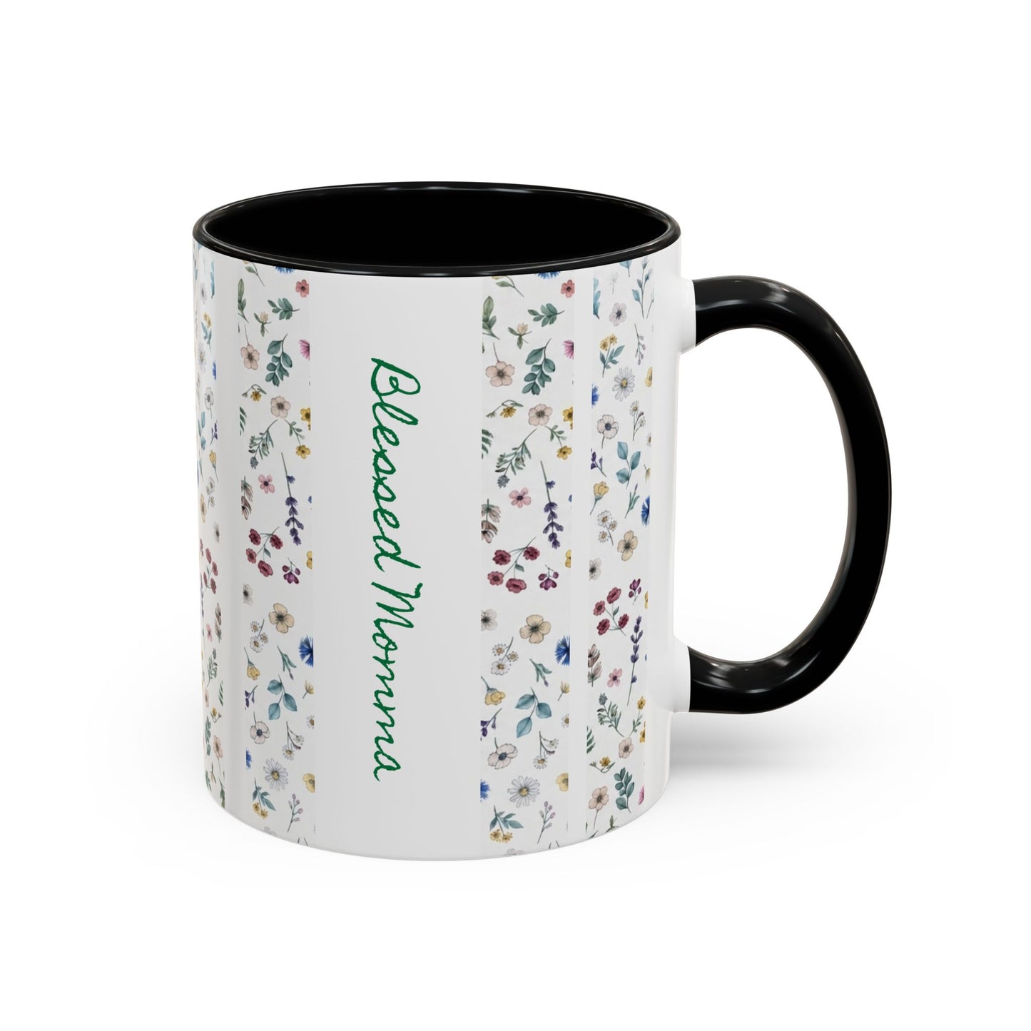 Blessed Momma Accent Coffee Mug (11, 15oz)