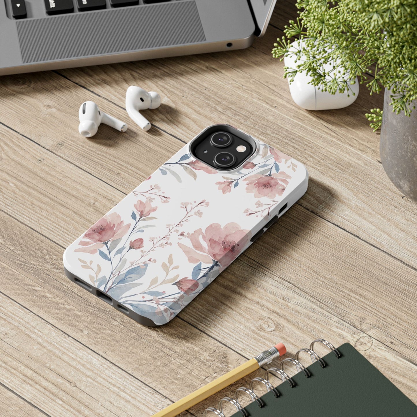 Pink Spring Tough Phone Cases