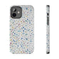 White Floral, Tough Phone Cases, Floral, Fall