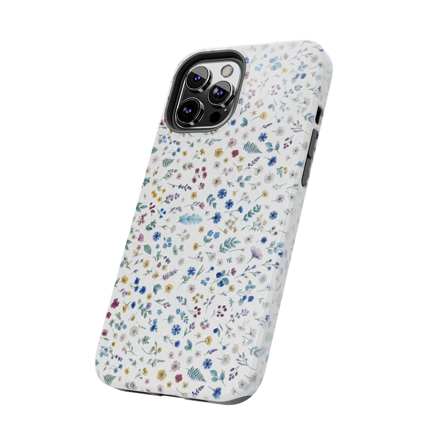 White Floral, Tough Phone Cases, Floral, Fall