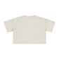 Crop Tee — "It's Just Earth" Romans 12:2 Minimalist Faith Crop Top