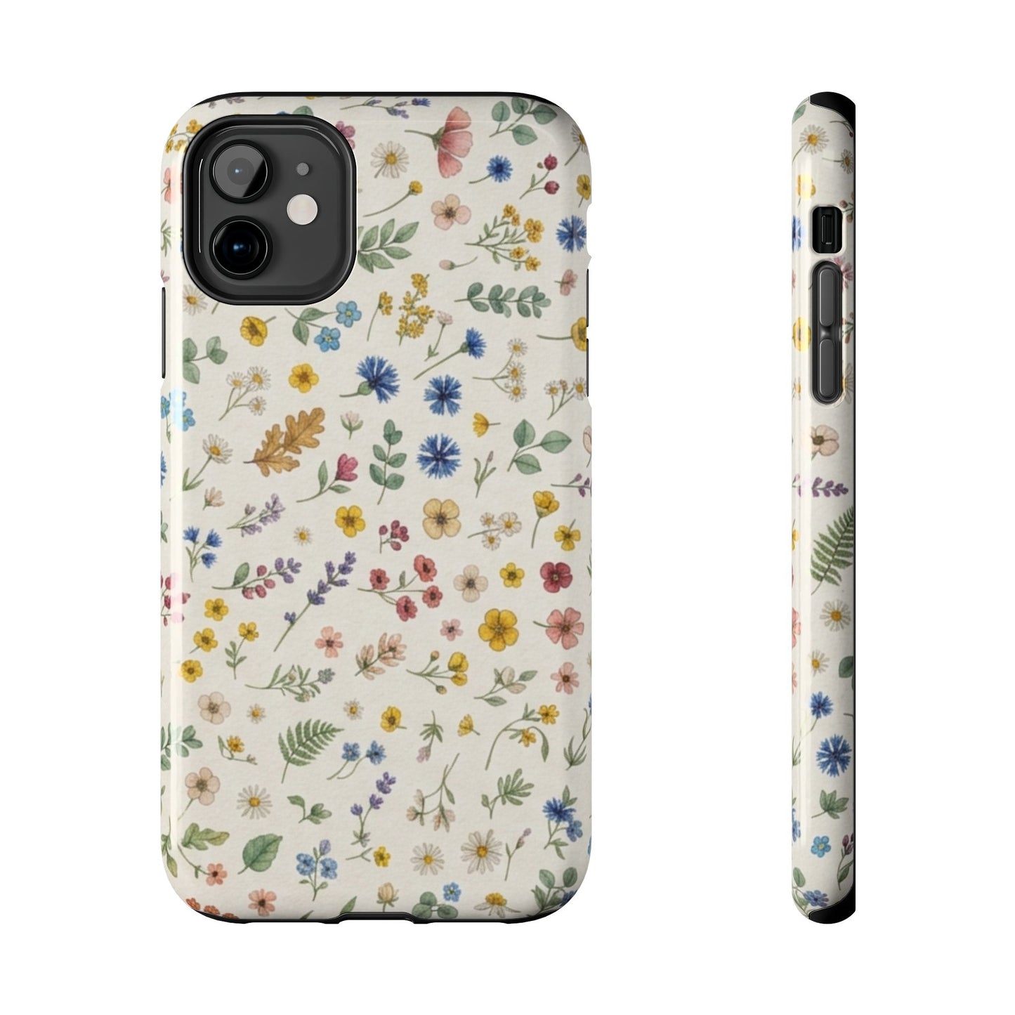 Yellow Floral, Fall/Autumn, Tough Phone Cases