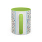 Grace Led Floral, Faith, Coffee Mug (11, 15oz)