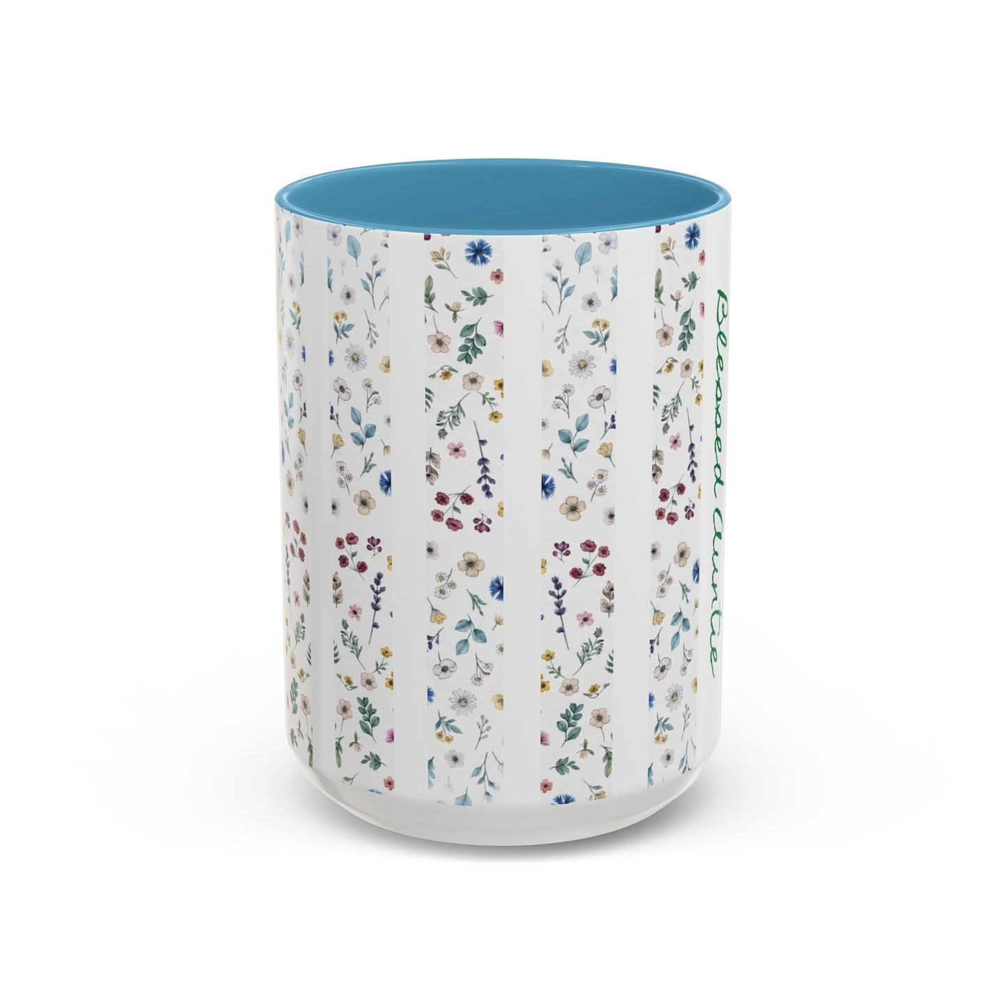 Blessed Auntie Accent Coffee Mug (11, 15oz)