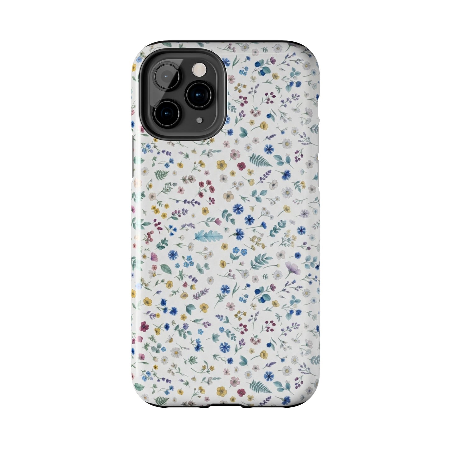 White Floral, Tough Phone Cases, Floral, Fall