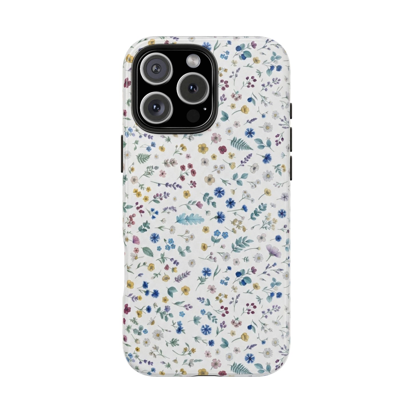 White Floral, Tough Phone Cases, Floral, Fall