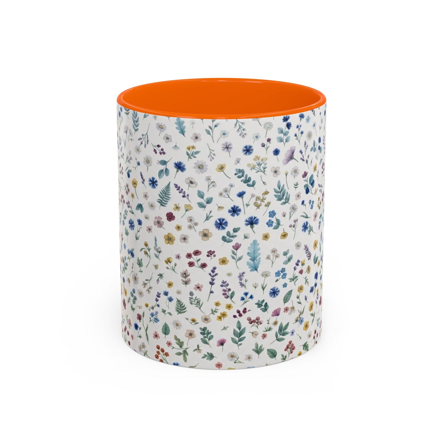 Floral Accent, Spring & Fall Collection Coffee Mug (11, 15oz)