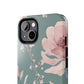 Green Fall floral Tough Phone Cases