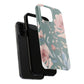 Green Fall floral Tough Phone Cases