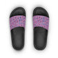 Floral Pink Slide Sandals — Women's Floral Pattern Pool & Casual Slides