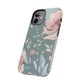 Green Fall floral Tough Phone Cases