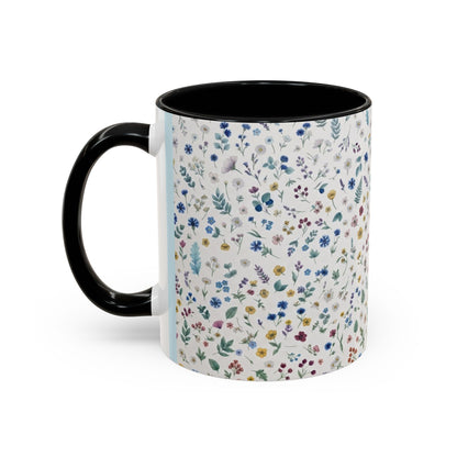 Floral Accent, Spring & Fall Collection Coffee Mug (11, 15oz)