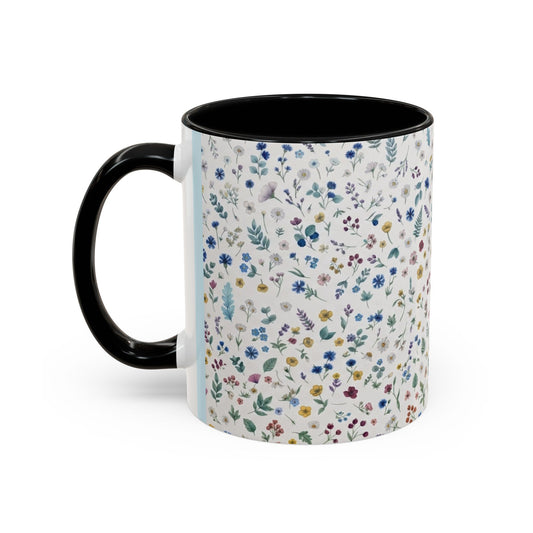 Floral Accent, Spring & Fall Collection Coffee Mug (11, 15oz)