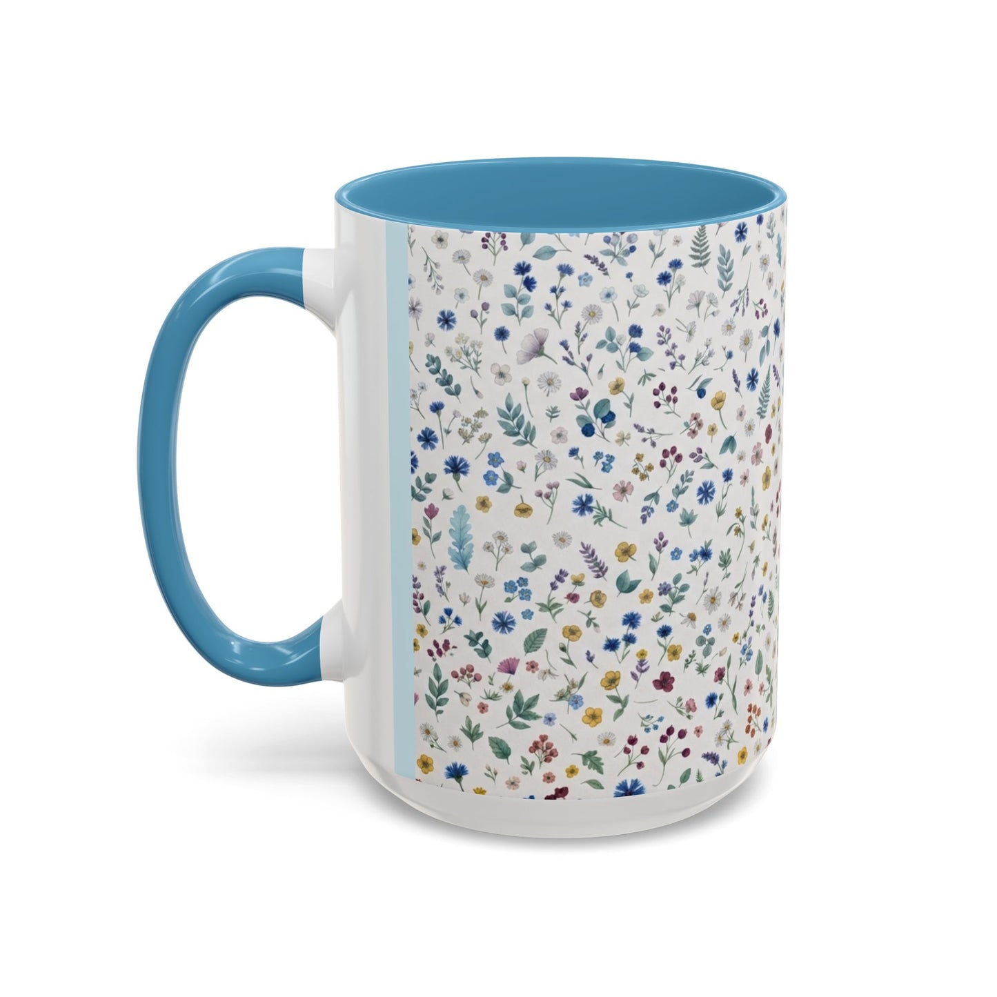 Floral Accent, Spring & Fall Collection Coffee Mug (11, 15oz)