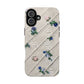 Tough Phone Cases, Fabric Like, Grandmillenial, Floral