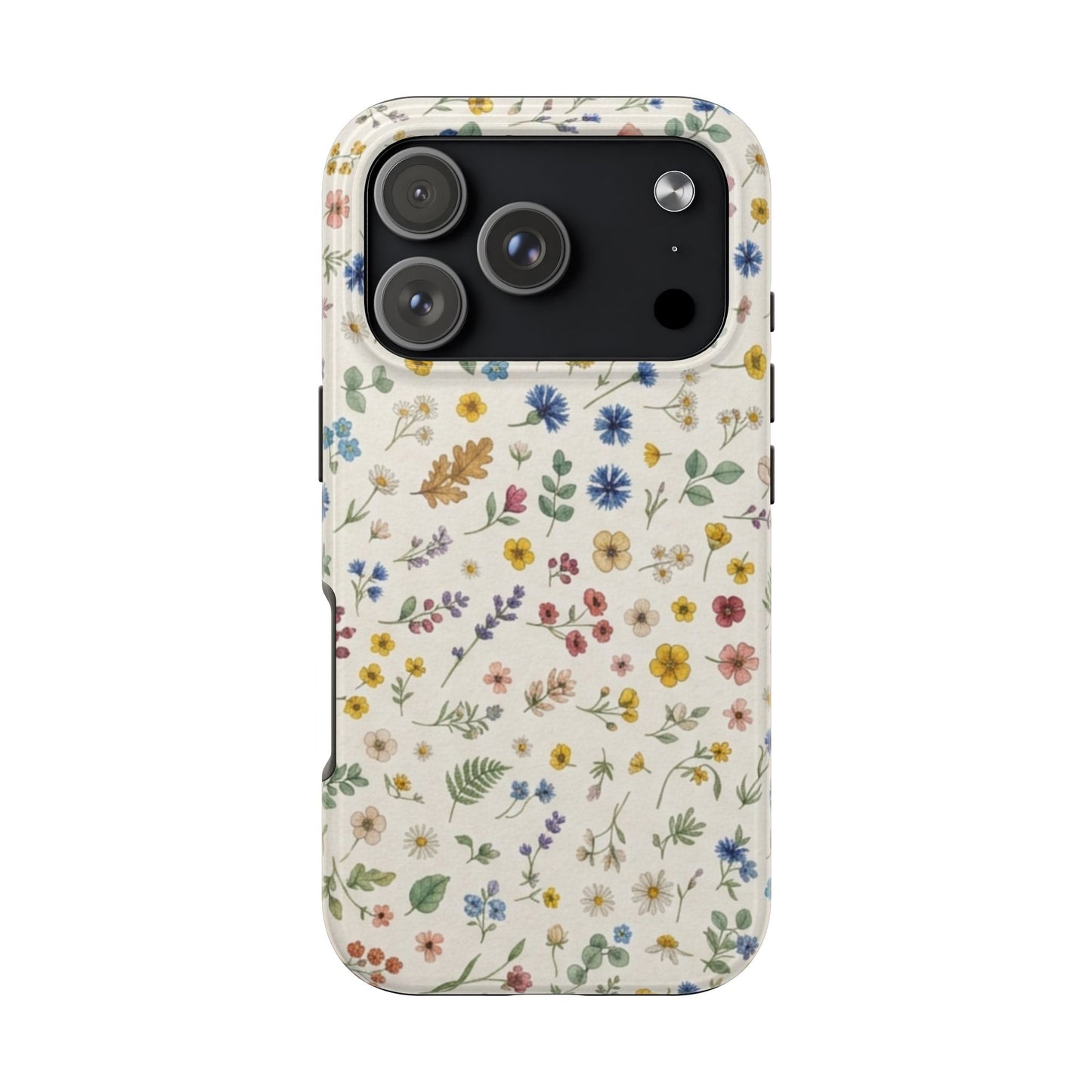 Yellow Floral, Fall/Autumn, Tough Phone Cases