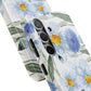 Blue Floral Tough Phone Cases