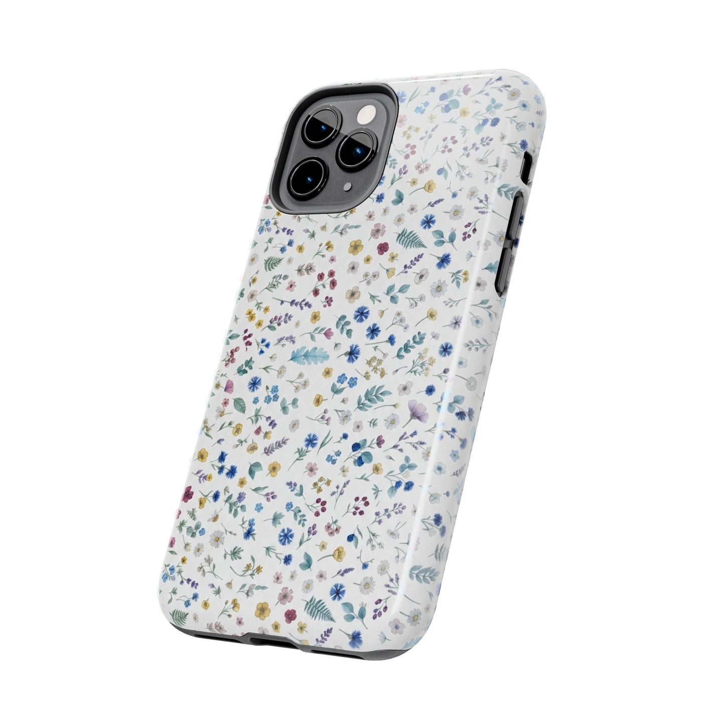 White Floral, Tough Phone Cases, Floral, Fall
