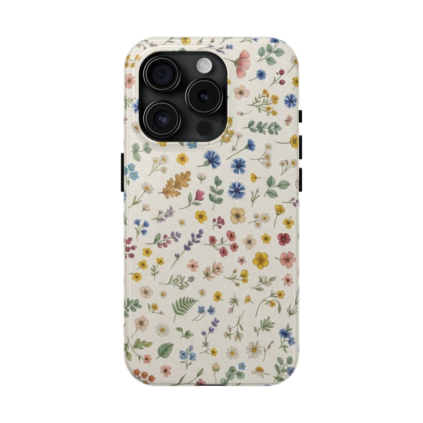 Yellow Floral, Fall/Autumn, Tough Phone Cases