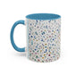 Floral Accent, Spring & Fall Collection Coffee Mug (11, 15oz)