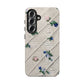 Tough Phone Cases, Fabric Like, Grandmillenial, Floral