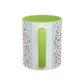 Floral Accent, Spring & Fall Collection Coffee Mug (11, 15oz)