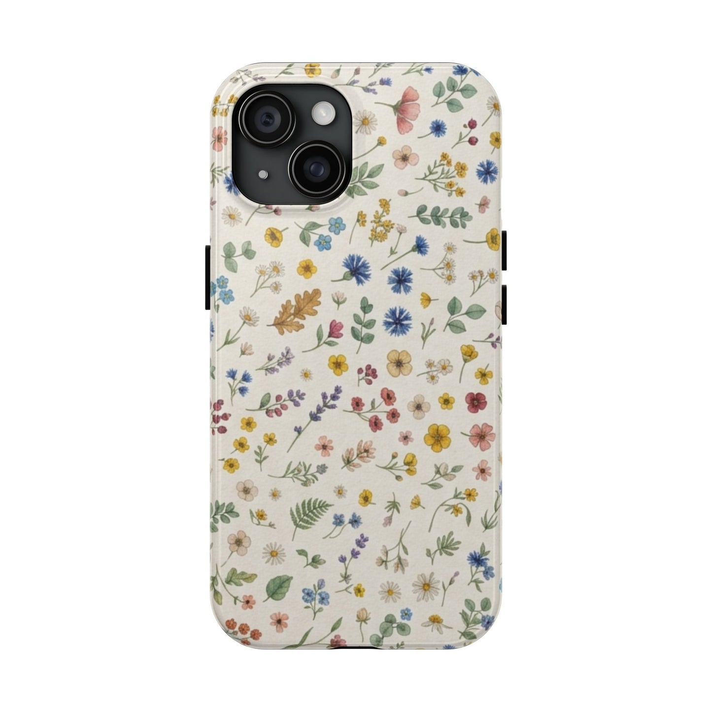 Yellow Floral, Fall/Autumn, Tough Phone Cases