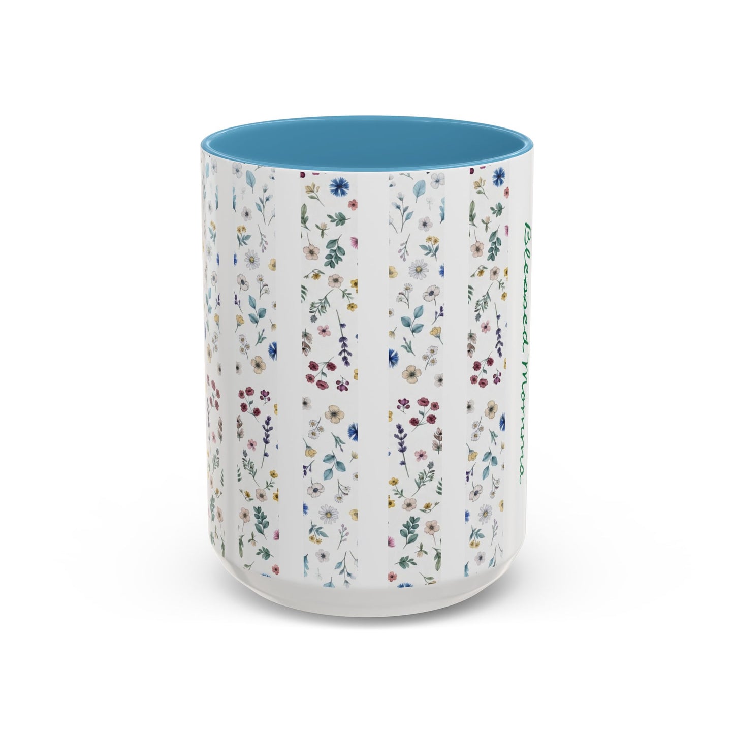 Blessed Momma Accent Coffee Mug (11, 15oz)