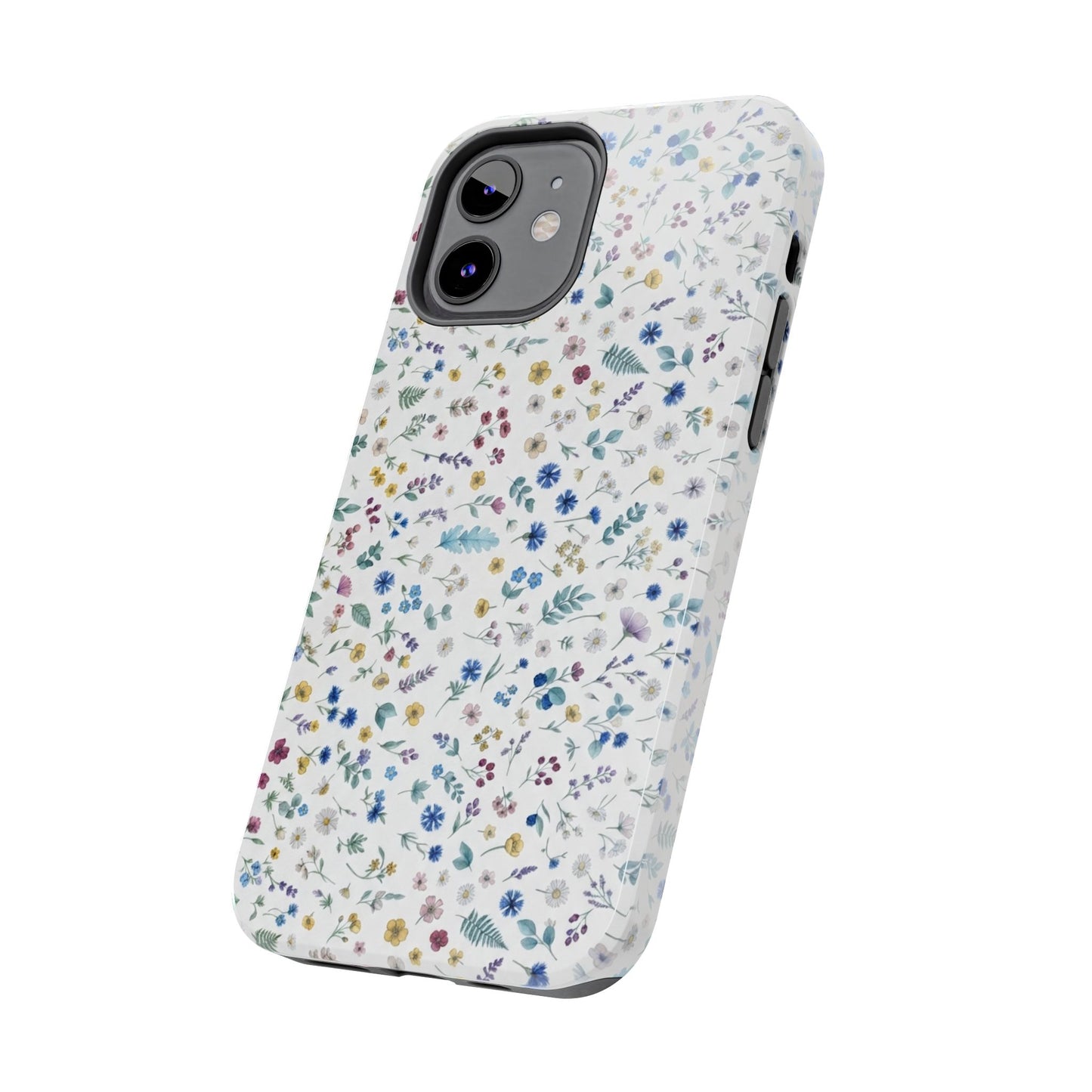 White Floral, Tough Phone Cases, Floral, Fall