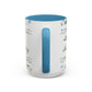 "It's okay, Let Coffee & Prayer Fuel the day." Accent Coffee Mug (11, 15oz)