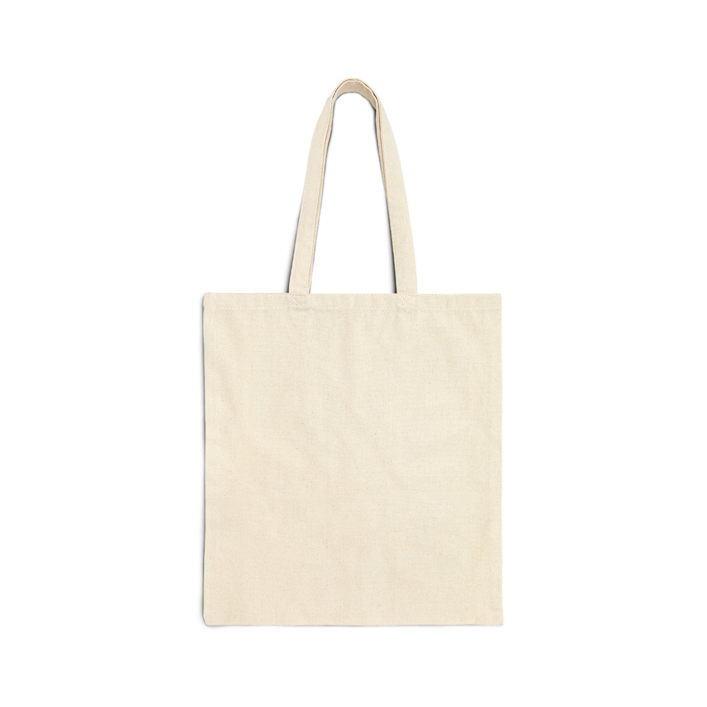 Grace Floral Canvas Tote — Cotton Grocery & Everyday Shopper, Minimalist