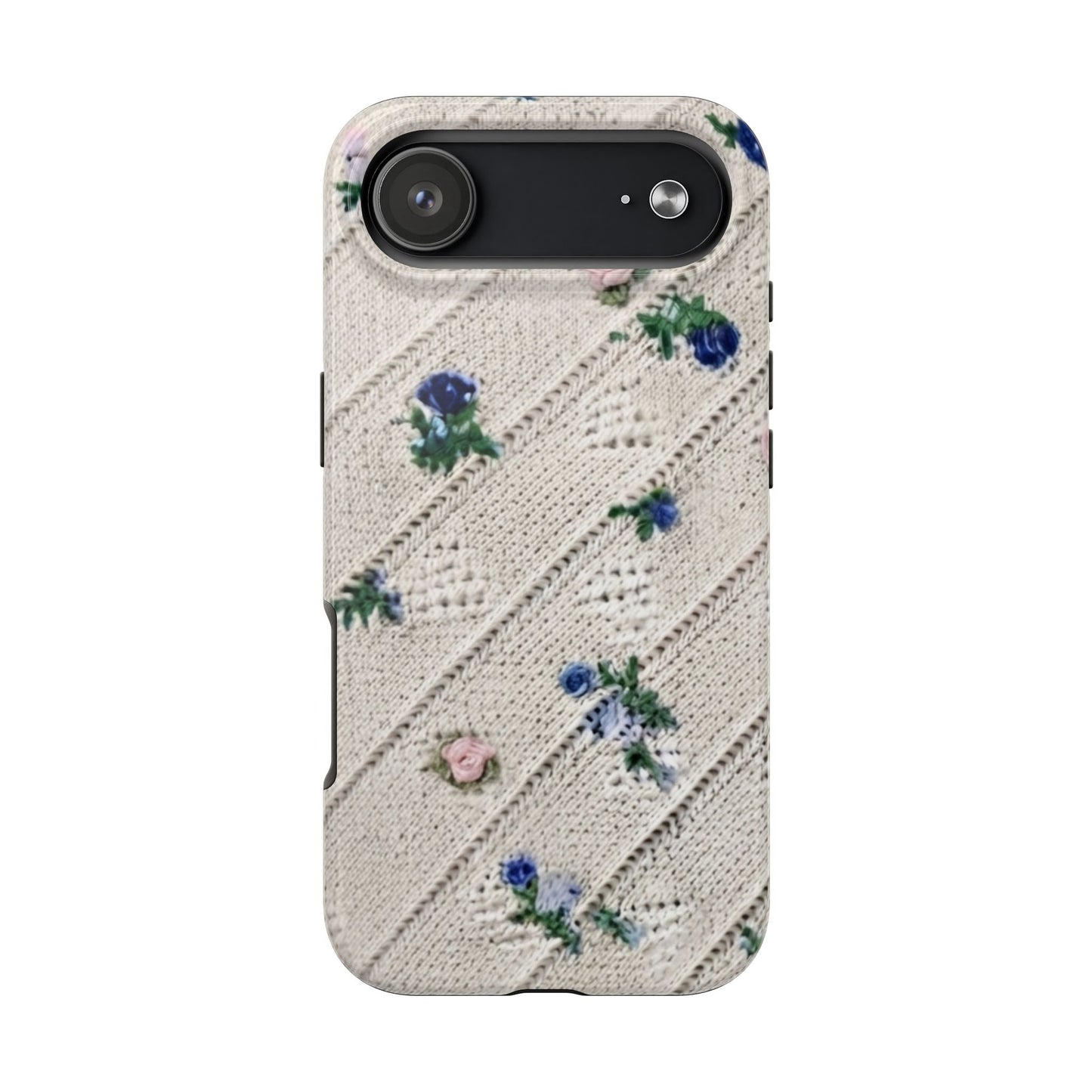 Tough Phone Cases, Fabric Like, Grandmillenial, Floral