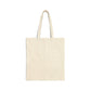 Isaiah 46:4 Floral Canvas Tote — Christian Scripture Reusable Grocery Bag