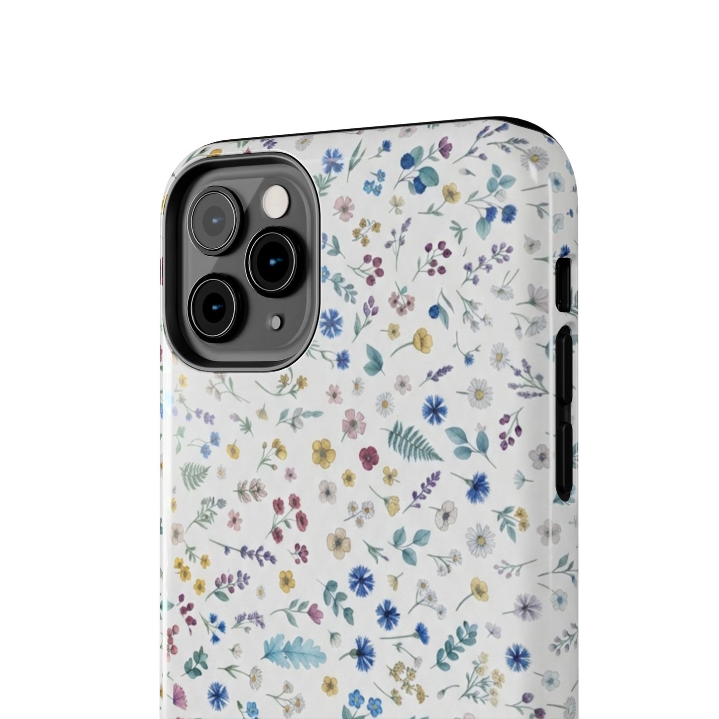White Floral, Tough Phone Cases, Floral, Fall