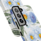 Blue Floral Tough Phone Cases