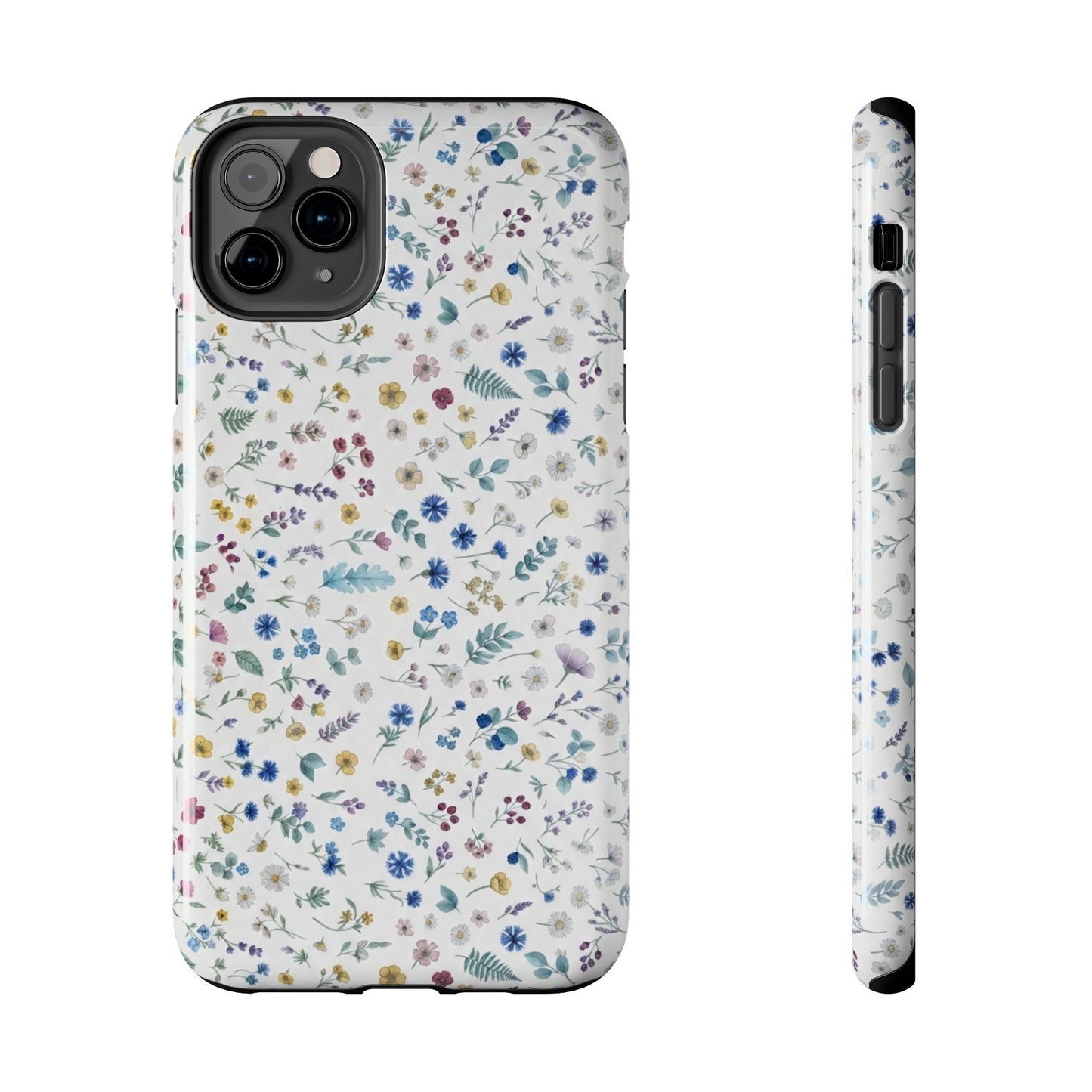 White Floral, Tough Phone Cases, Floral, Fall