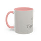 Simple Coffee & Jesus Type of Morning, Faith Accent Coffee Mug (11, 15oz)