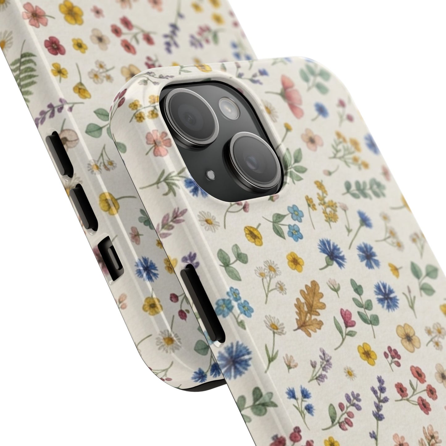 Yellow Floral, Fall/Autumn, Tough Phone Cases