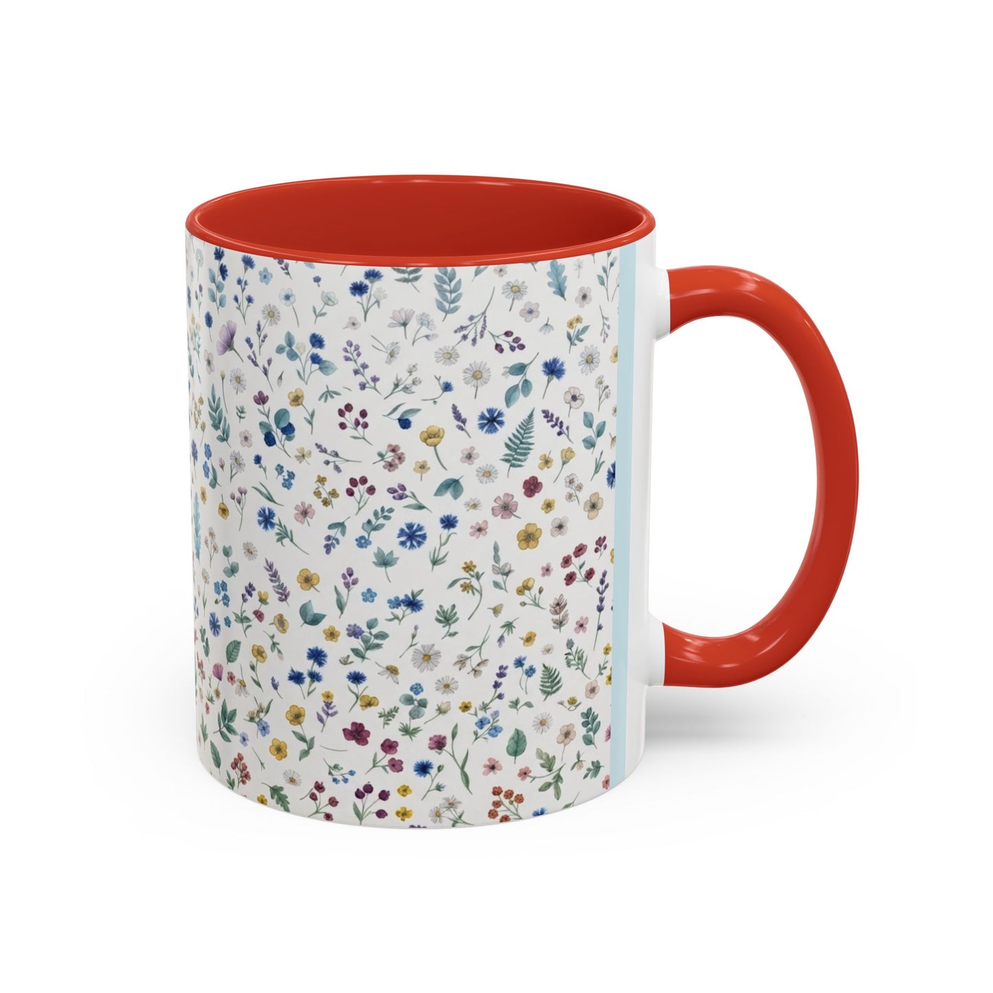 Floral Accent, Spring & Fall Collection Coffee Mug (11, 15oz)