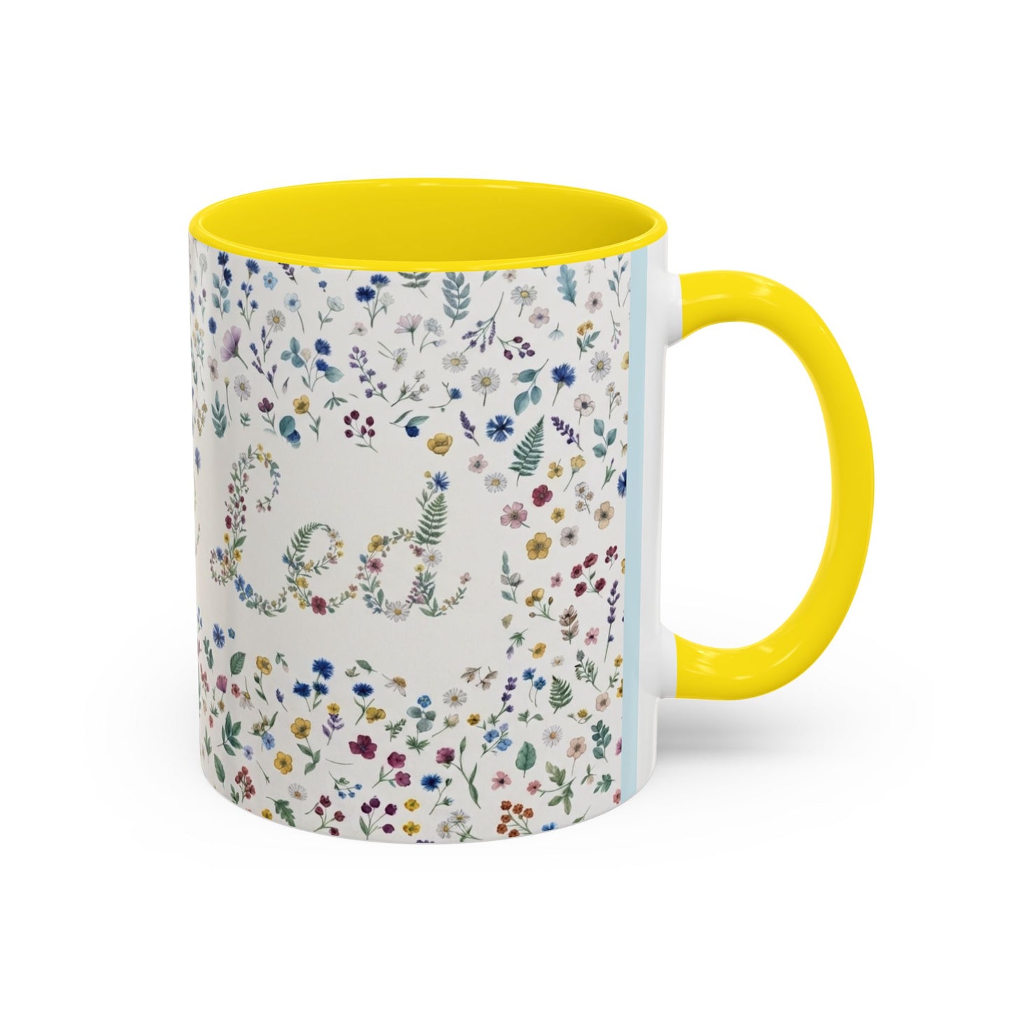 Grace Led Floral, Faith, Coffee Mug (11, 15oz)