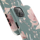 Green Fall floral Tough Phone Cases