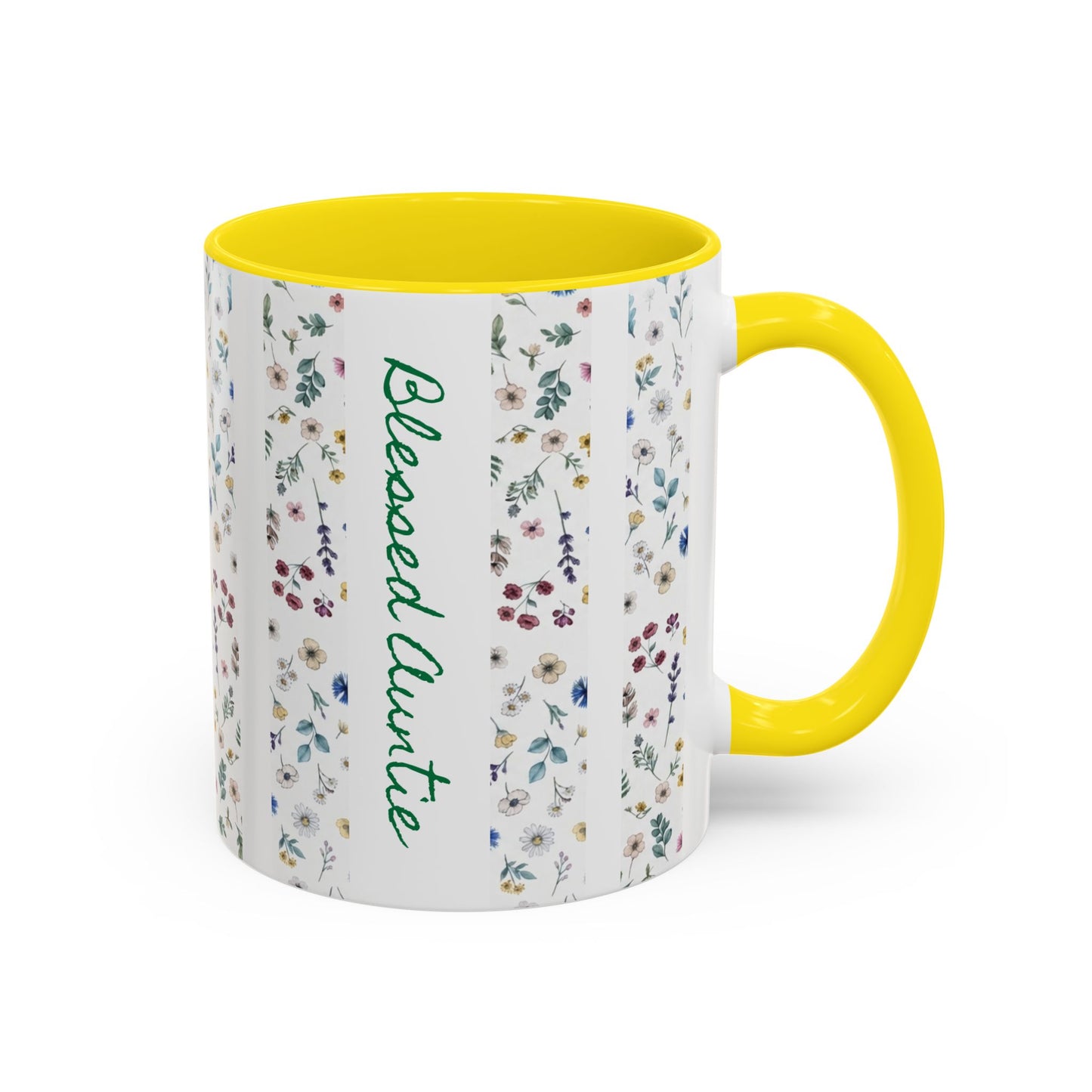 Blessed Auntie Accent Coffee Mug (11, 15oz)