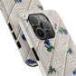 Tough Phone Cases, Fabric Like, Grandmillenial, Floral