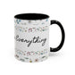 Prayer Changes Everything Accent Coffee Mug (11, 15oz)