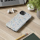 White Floral, Tough Phone Cases, Floral, Fall