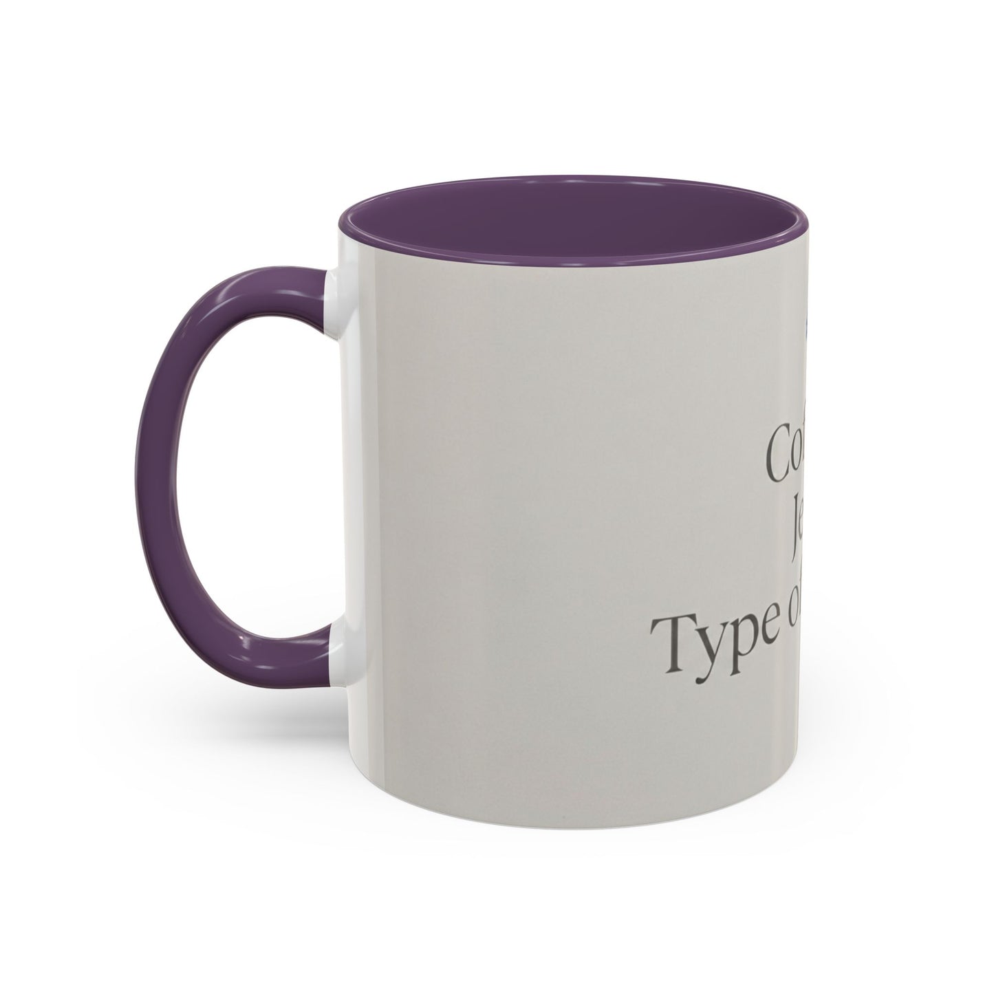 Simple Coffee & Jesus Type of Morning, Faith Accent Coffee Mug (11, 15oz)